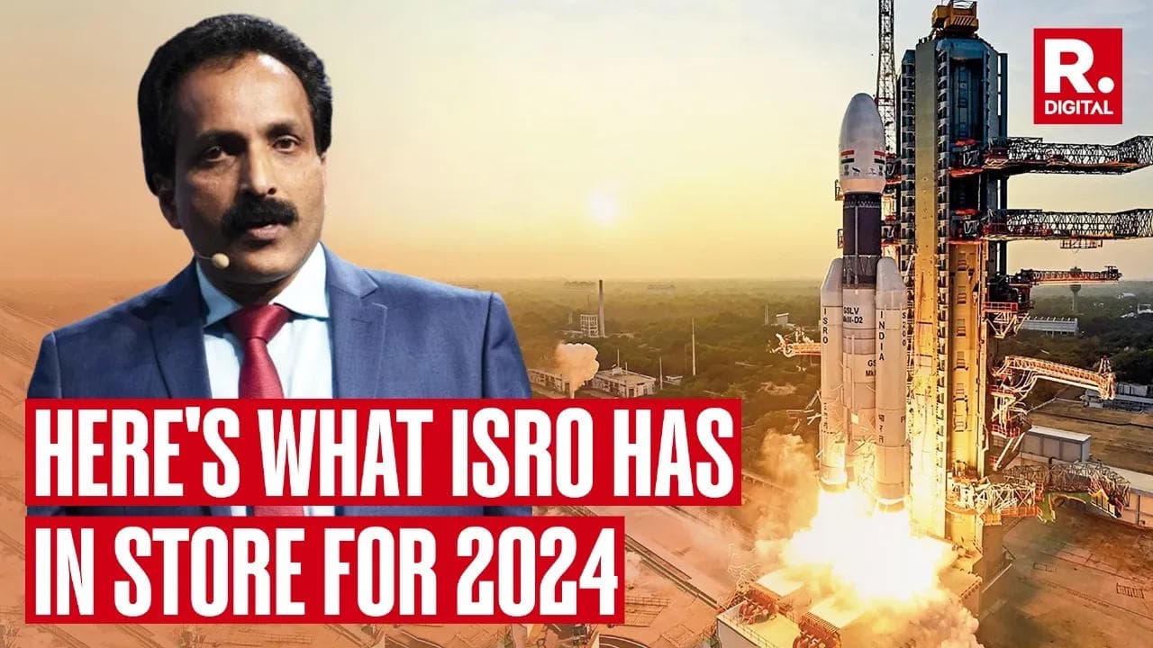 In the span of 12 months (in 2024), we aim for a minimum of 12 missions as our target: ISRO Chief 