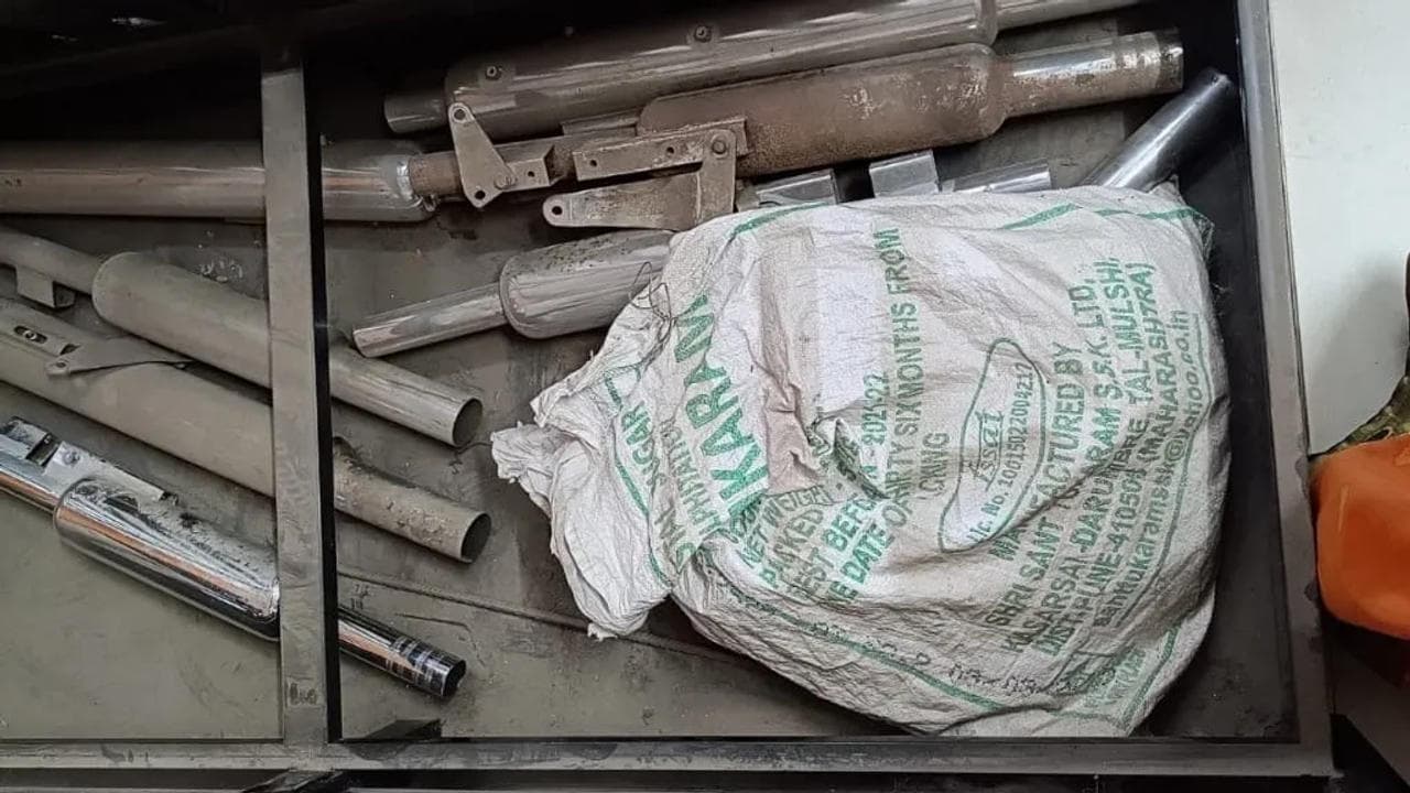 Modified silencer seized in Pune