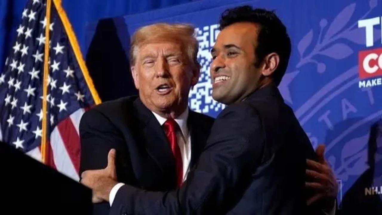 Trump and Vivek 