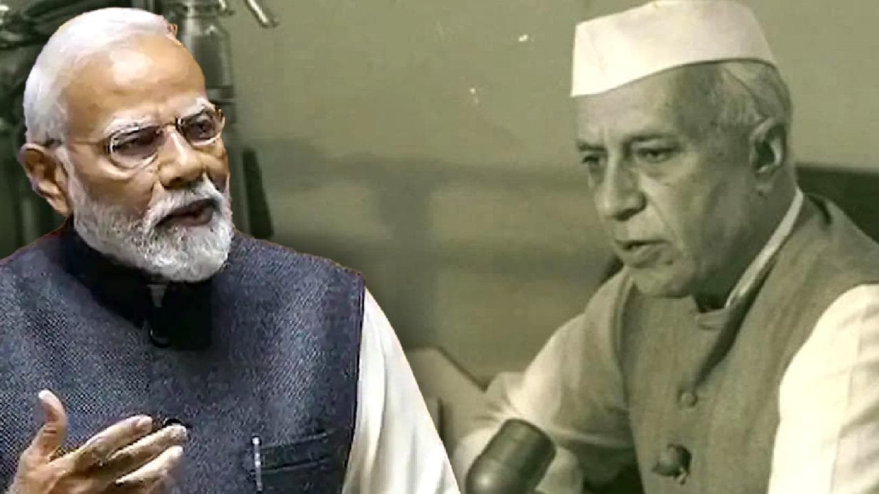 PM Modi evoked Jawahar Lal Nehru's speech from 15 August 1959 to point towards the lethargic work done by Congress in all the years the party was in power.