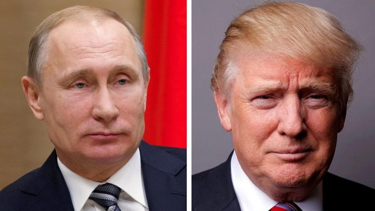 Russian President Vladimir Putin and Former US President Donald Trump