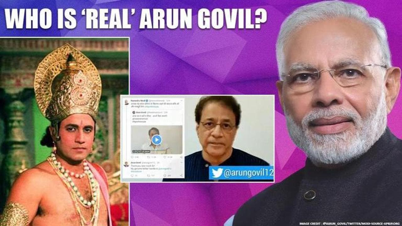 'Ramayan' star Arun Govil posts video to clear the air on Twitter; has message for PM Modi