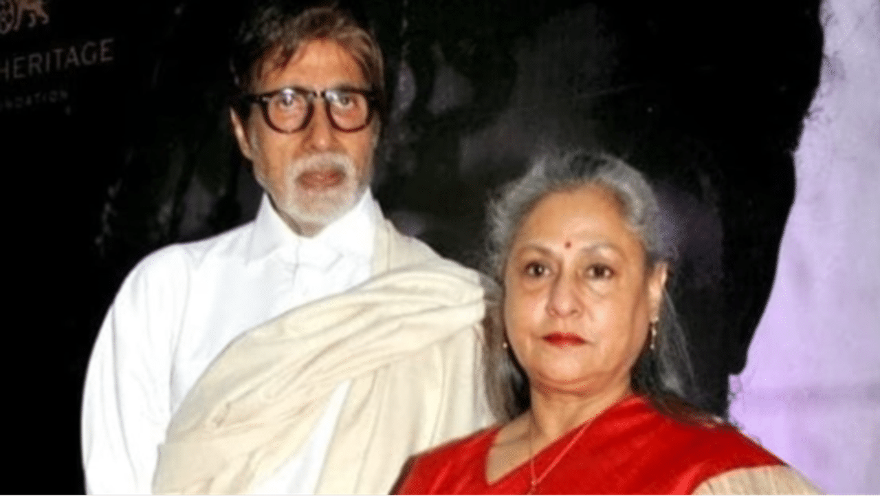 Amitabh Bachchan with Jaya Bachchan