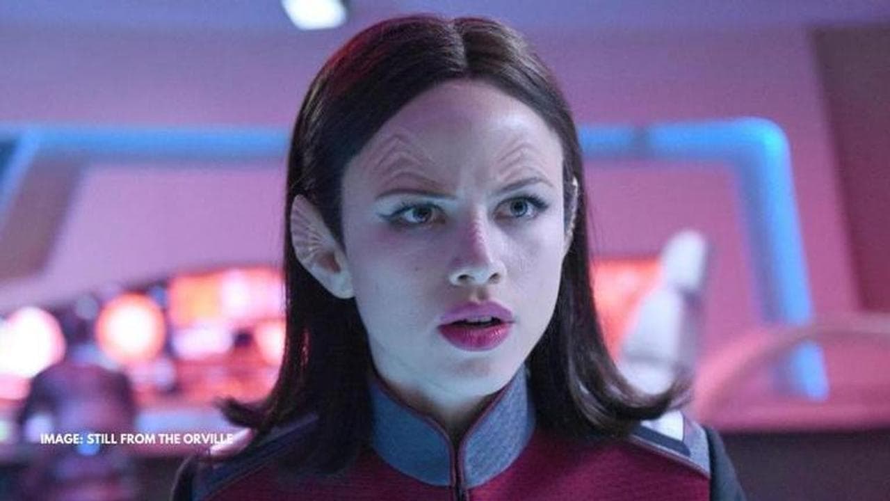 why did halston sage leave the orville