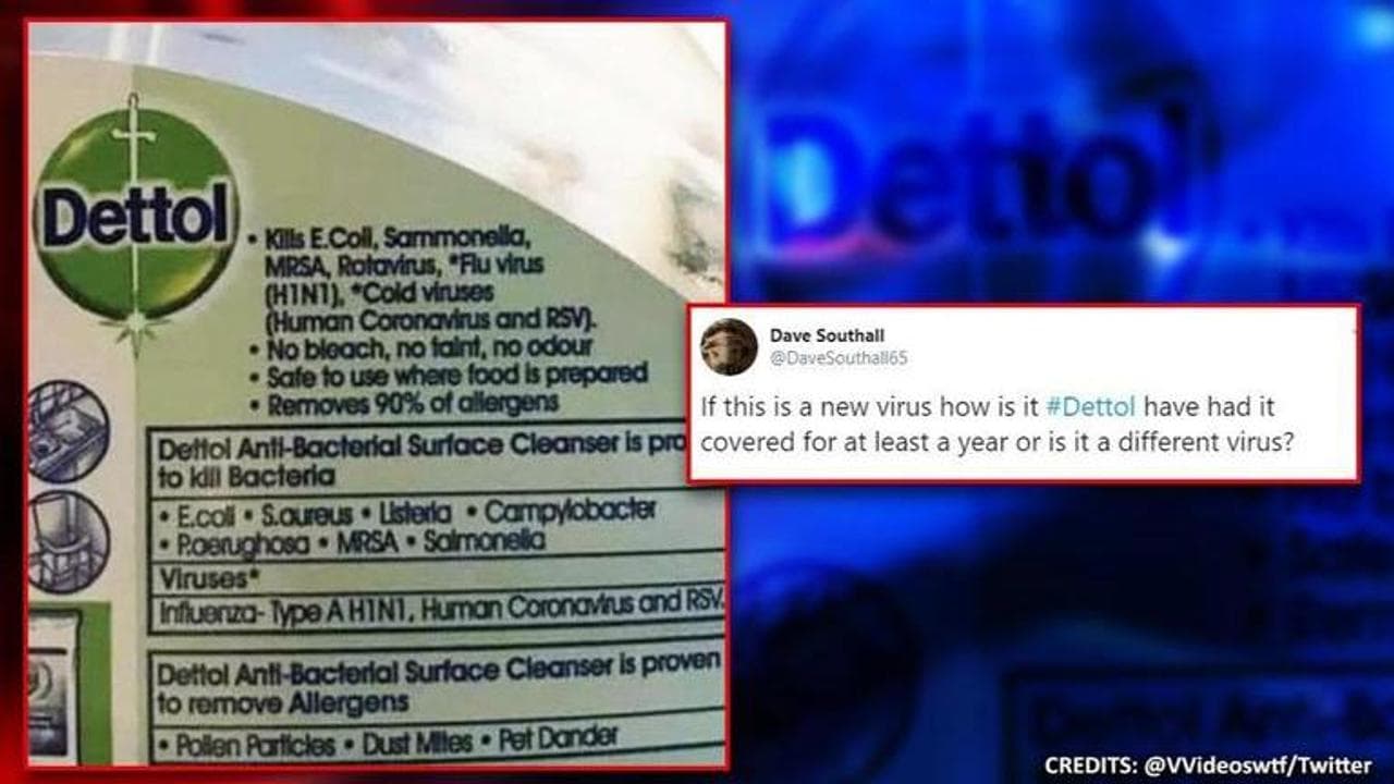 Dettol claimed to 'protect against coronavirus' before outbreak, leaves netizens baffled