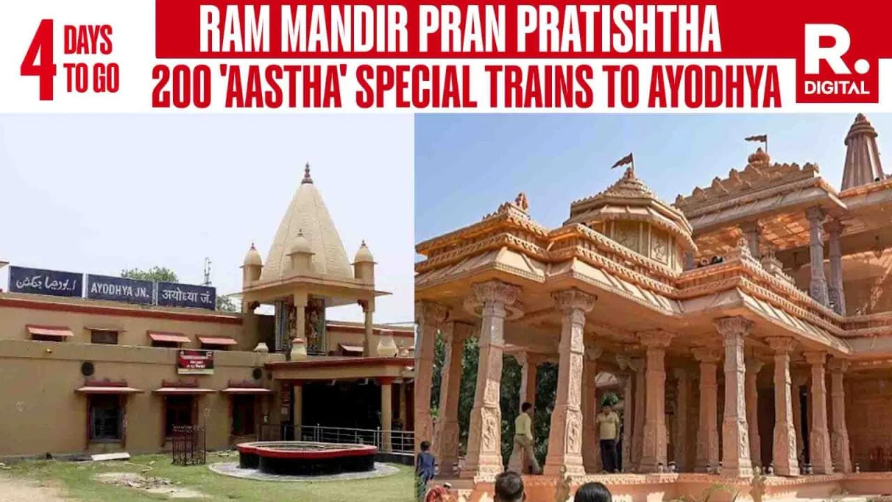 Aastha Special Trains to Ayodhya 