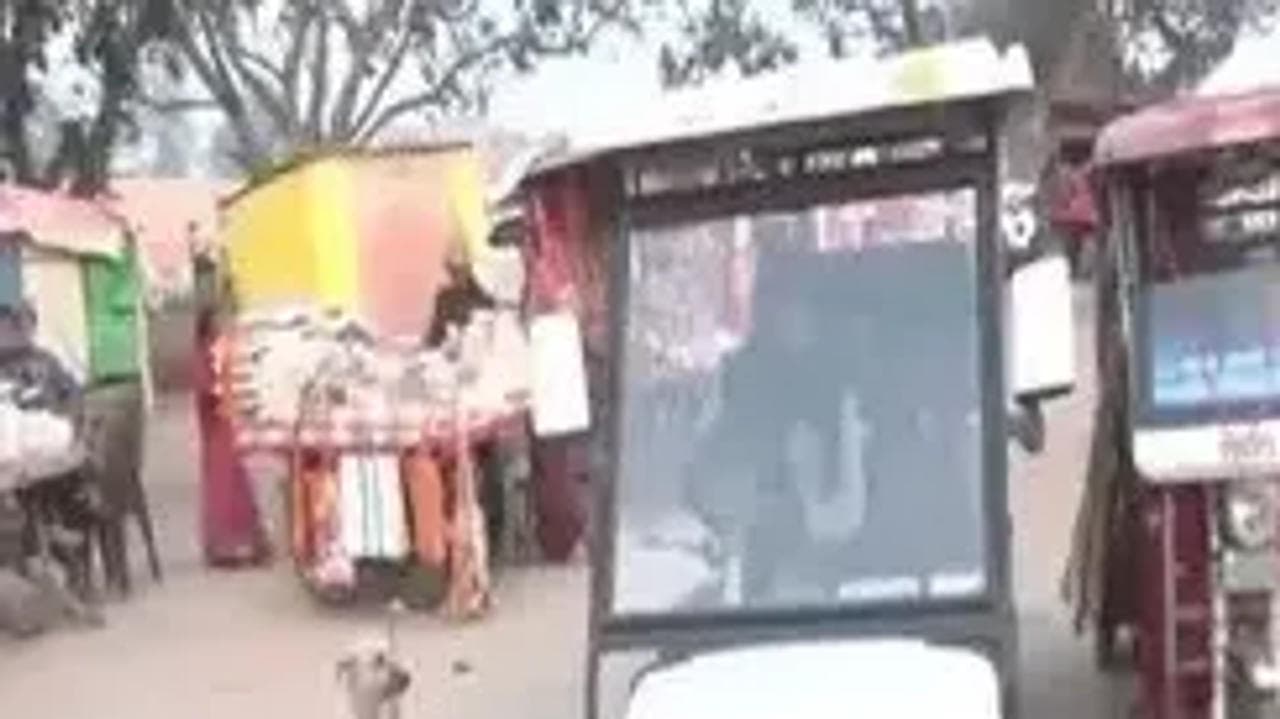 EV golf cart in Ayodhya