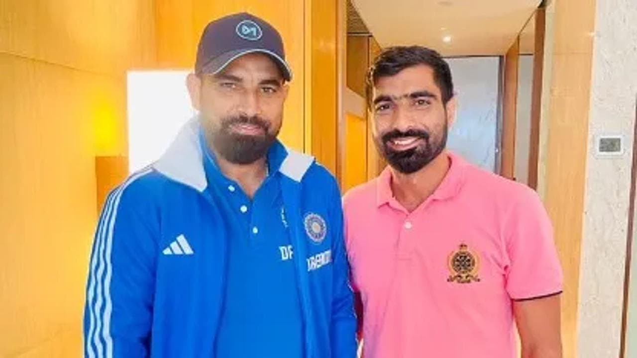 Mohammed Shami and his brother Kaif