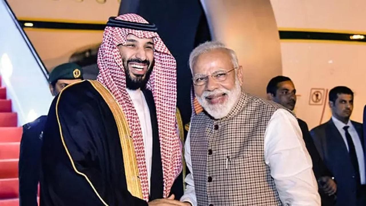 PM Modi with Saudi Crown Prince Mohammad Bin Salman 