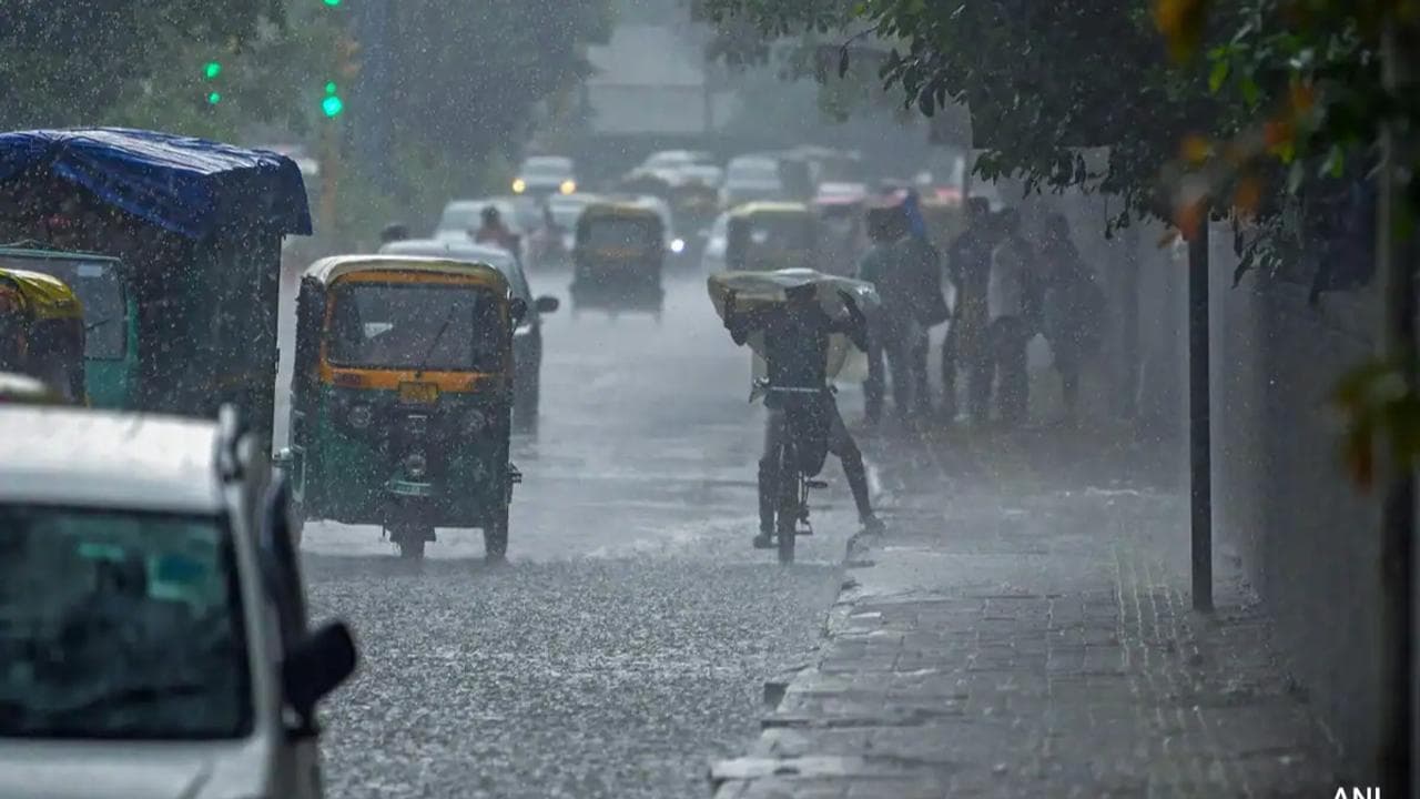 Delhi rainfall 