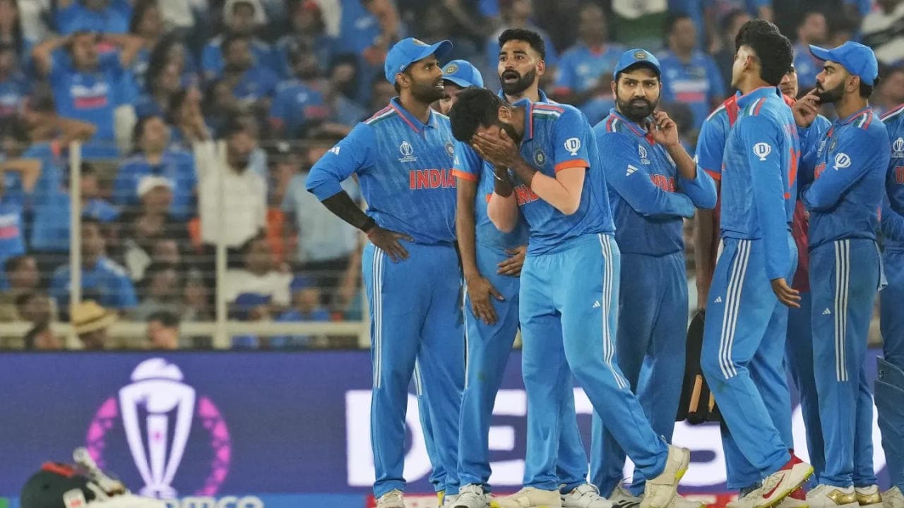 Team India disappointed after ODI World Cup