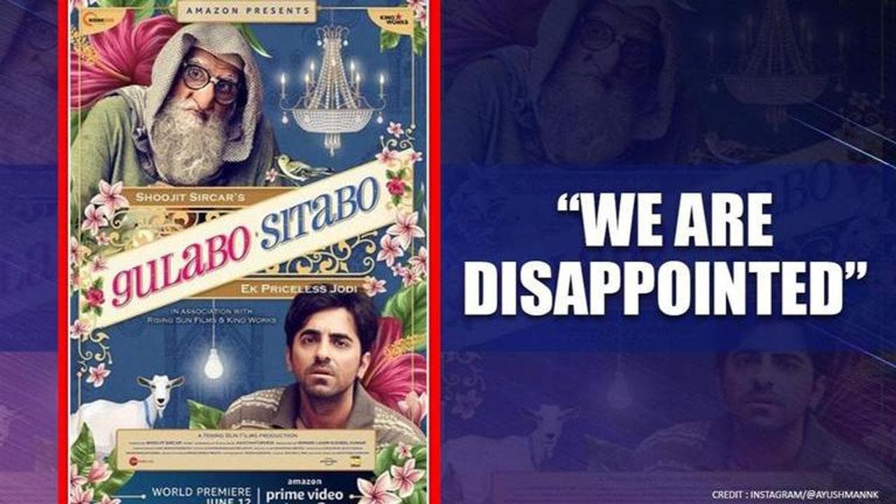 'Gulabo Sitabo' OTT release: After INOX's statement, now PVR Cinemas CEO 'disappointed'