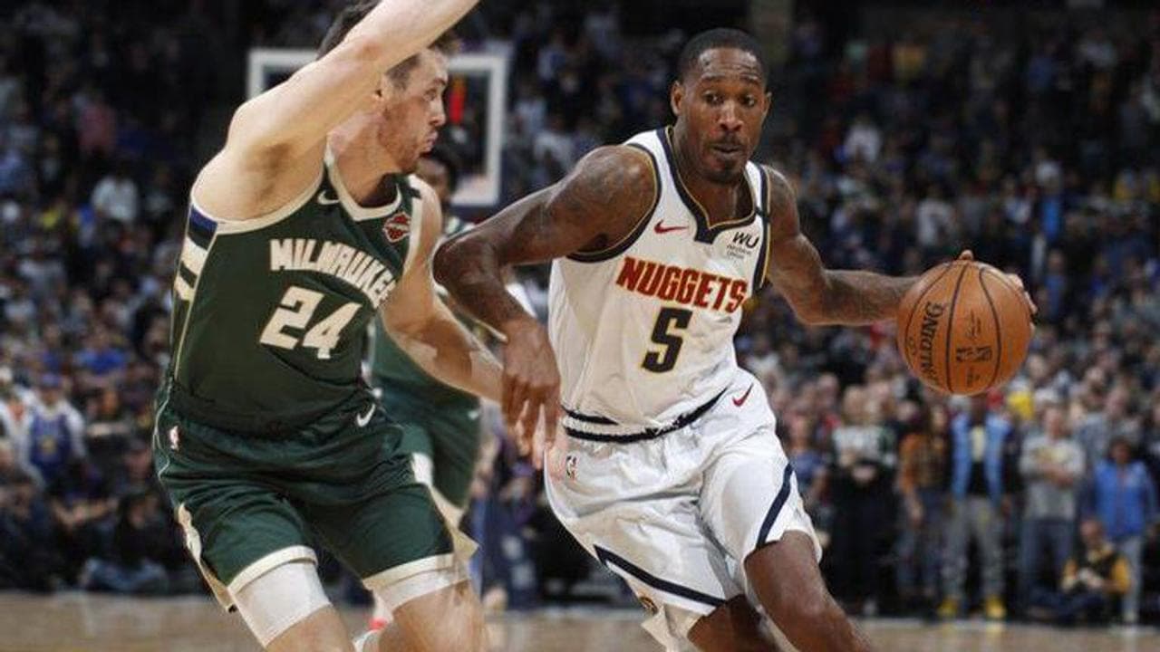 Murray scores 21 as Nuggets beat short-handed Bucks 109-95