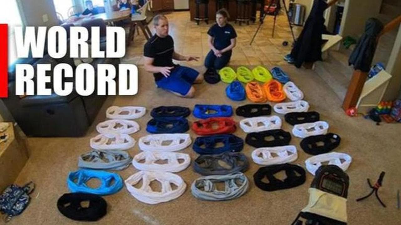 US couple breaks Guinness World record of wearing maximum t-shirts in 1 Minute