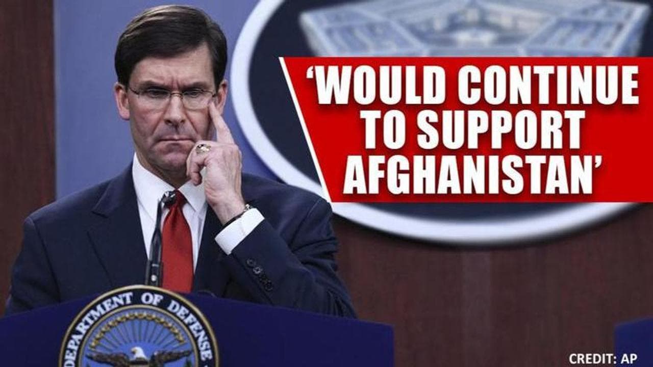 Pentagon chief says US-Taliban deal would require compromise from both parties