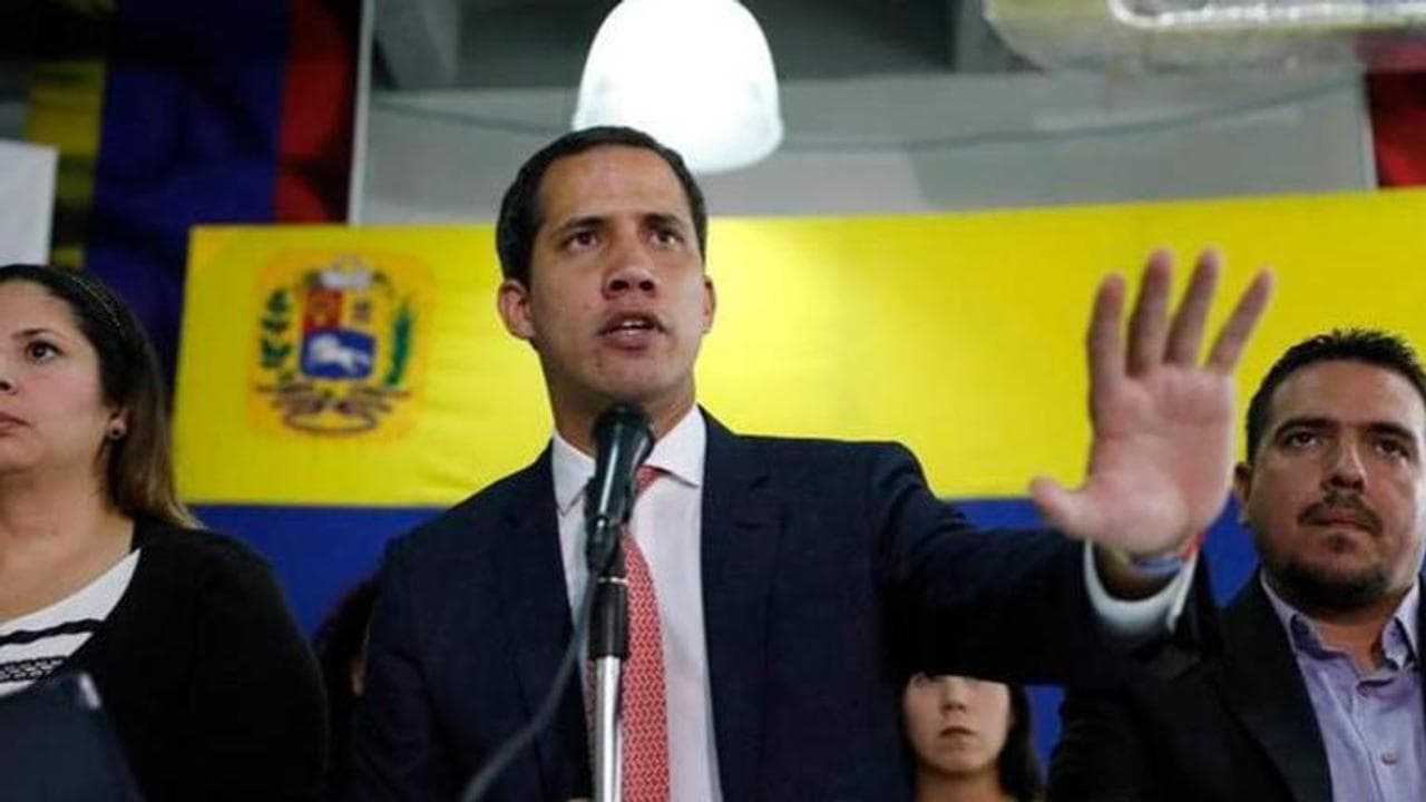 Guaido urges unity government backed by loans to fight virus