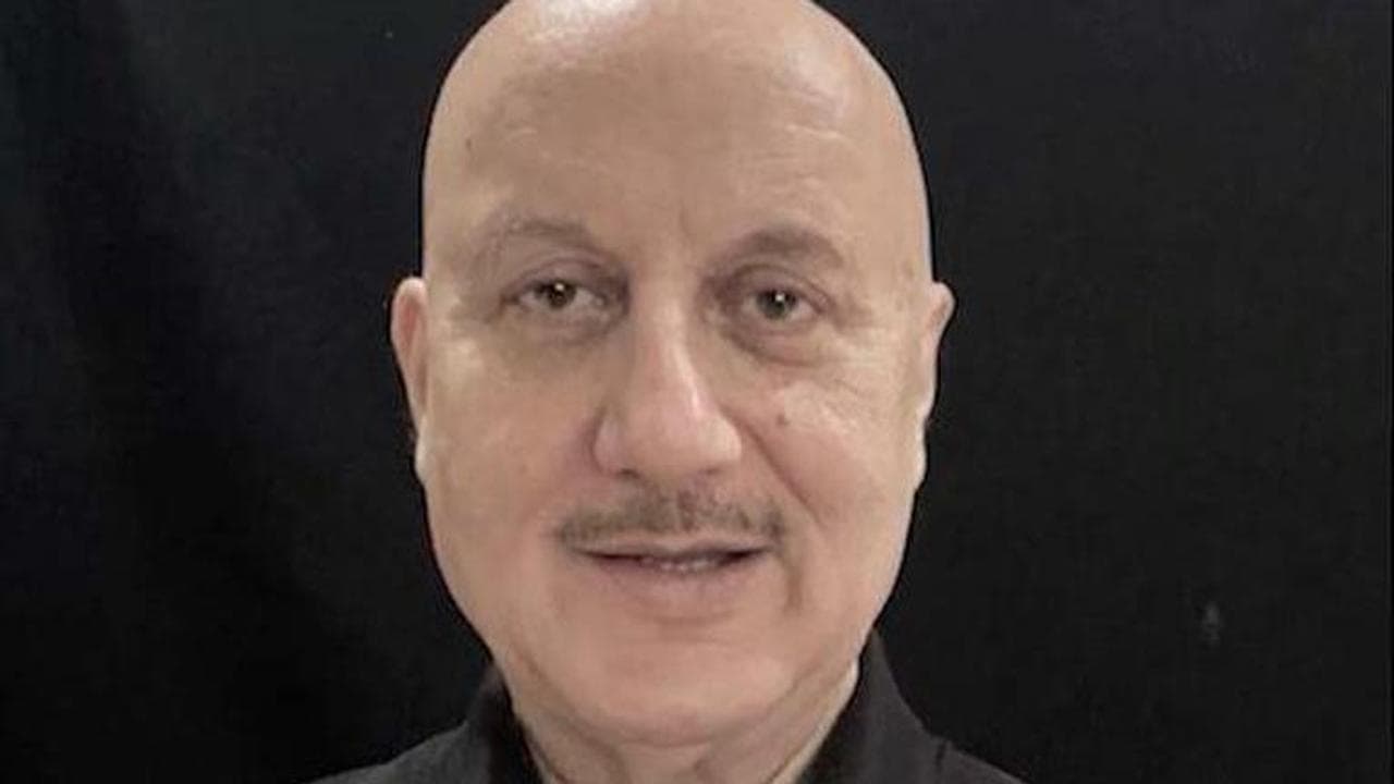 Anupam Kher's latest yoga pictures explains the hard work behind maintaining his cool