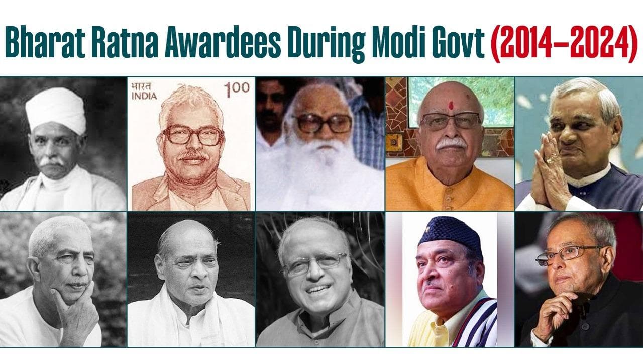 Bharat Ratna Awardees under Modi government 