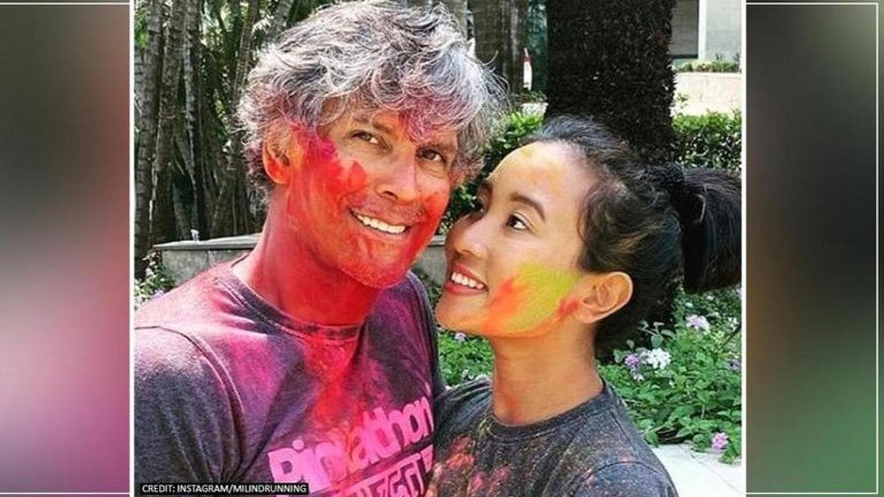 Milind Soman has quirkiest reaction for 'trending at 54' over RSS journey, wife joins in