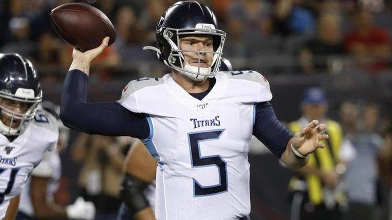 Challenging road has QB eager to back up Titans' Tannehill