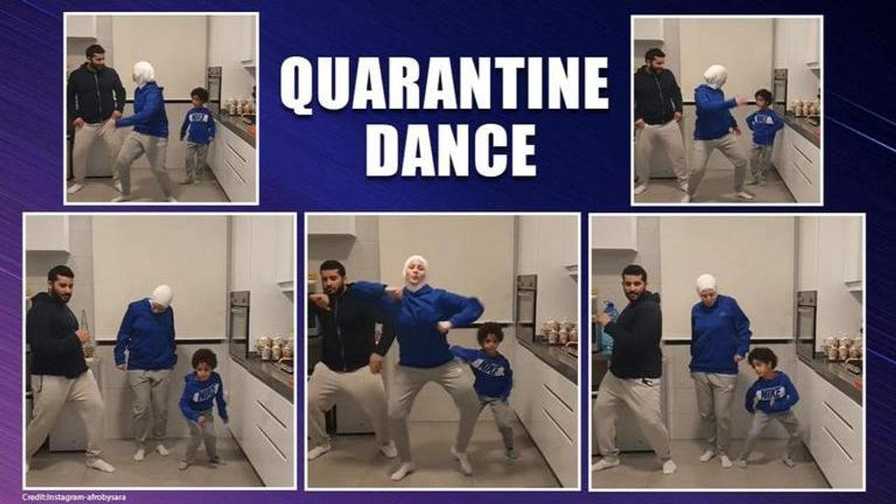 Coronavirus: family dancing during quarantine is winning the internet