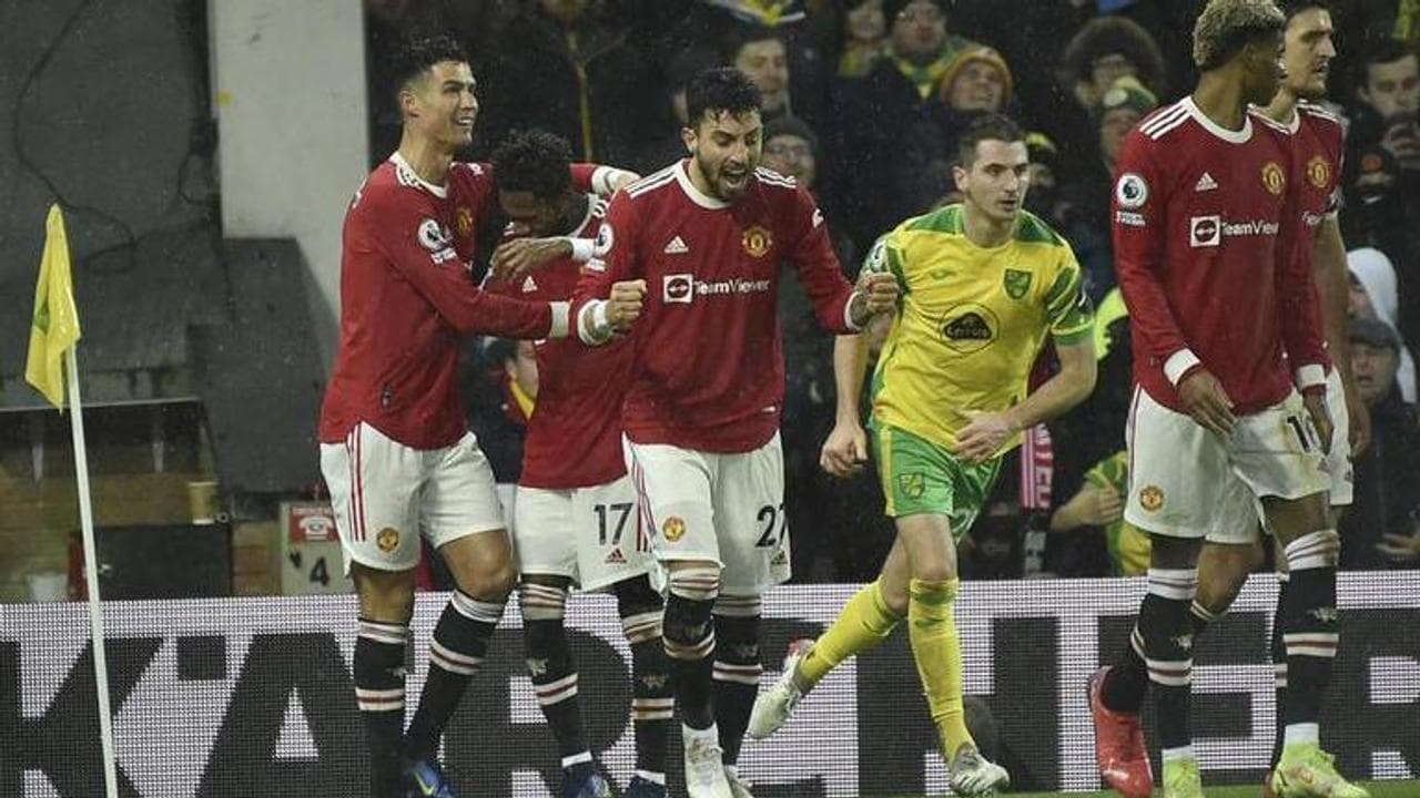 Premier League: Norwich vs Manchester United Cristiano Ronaldo