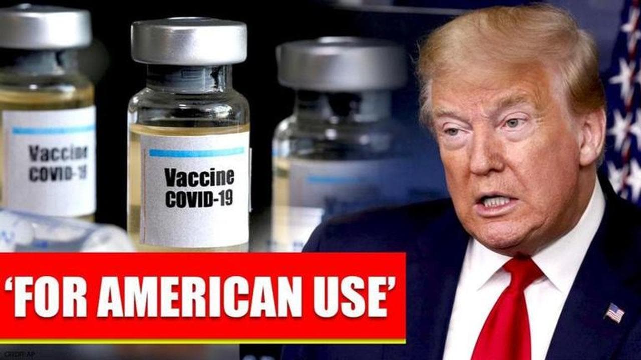 Trump mulls fast-tracking AstraZeneca vaccine development before elections