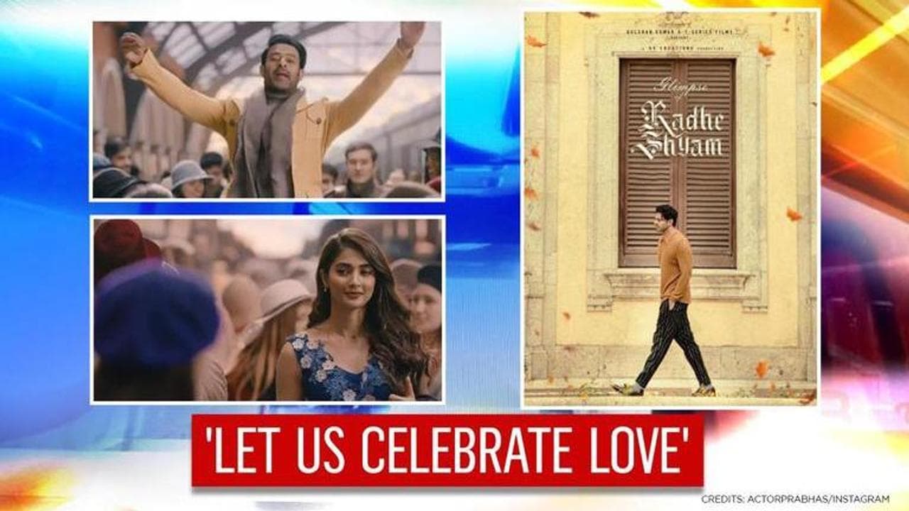'Radhe Shyam' teaser: On Valentine's day Prabhas, Pooja Hegde promises a dreamy love story