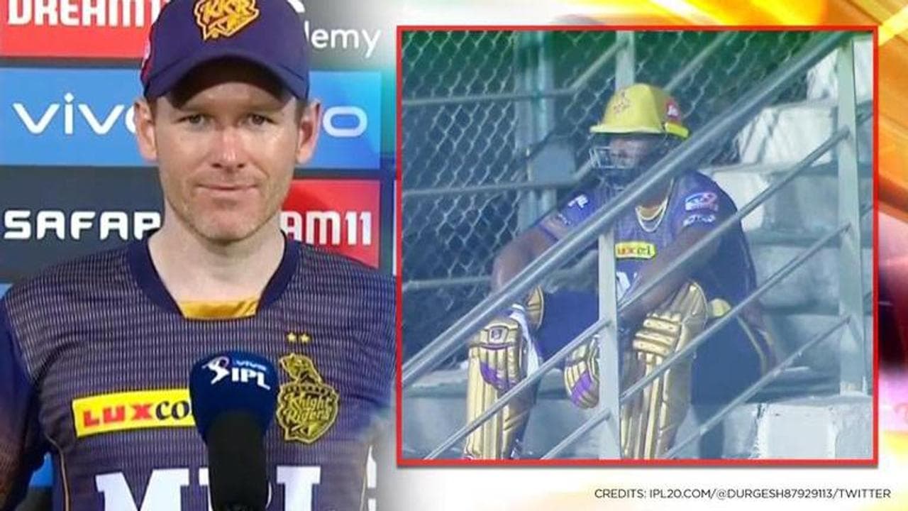 IPL 2021: KKR skipper Eoin Morgan 'tend to stay away' from Andre Russell after he gets out