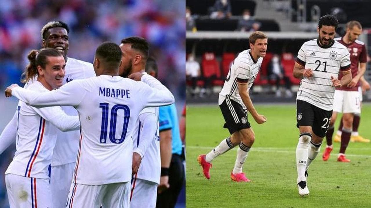 France vs Germany head to head record
