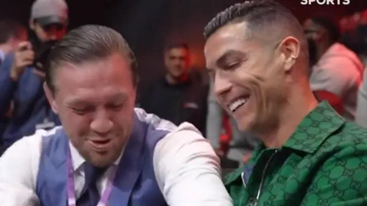 McGregor and Cristiano Ronaldo 