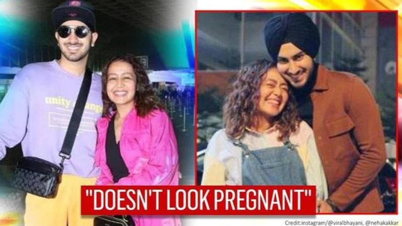 Neha Kakkar's airport appearance makes netizens doubt 'pregnancy'; brother & celebs wish