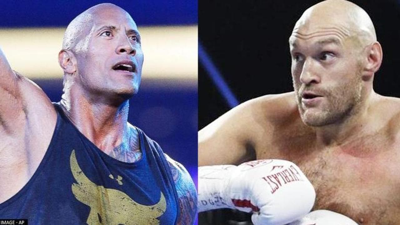 The Rock message for Tyson Fury