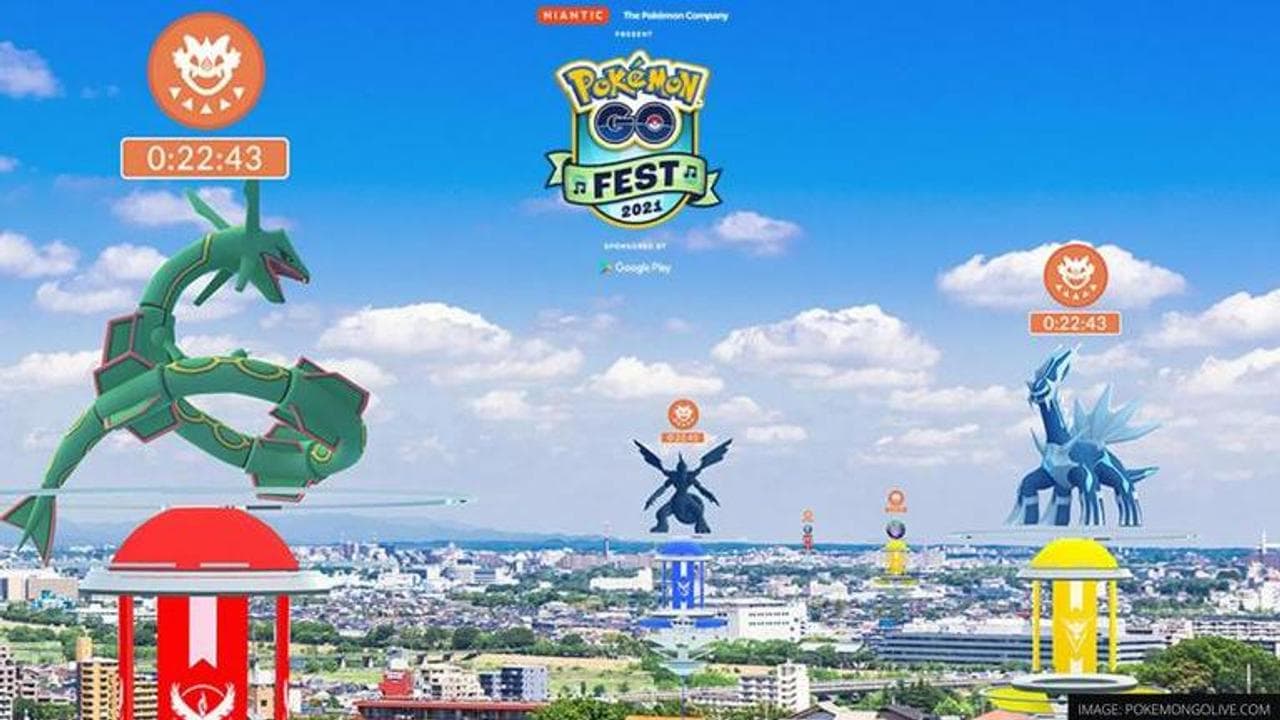 Pokemon Go Fest 2021: Legendary Pokemons
