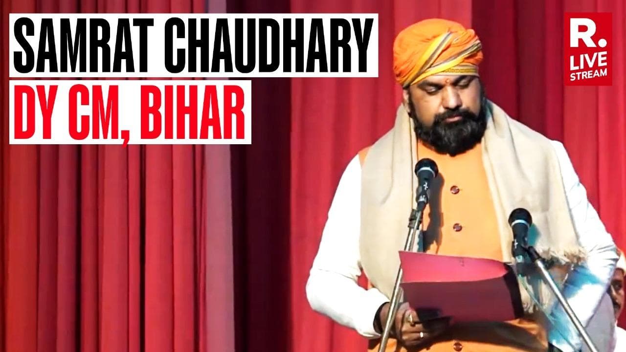Bihar Deputy CM Samrat Chaudhary