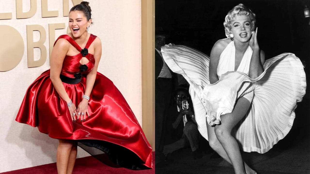 Selena Gomez's Marilyn Monroe moment