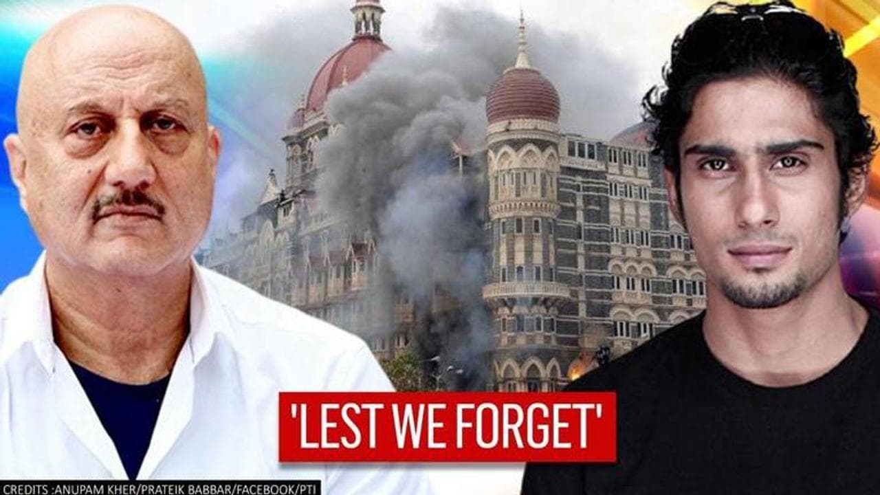 26/11 attack anniversary: Anupam Kher, Prateik Babbar & others remember brave hearts