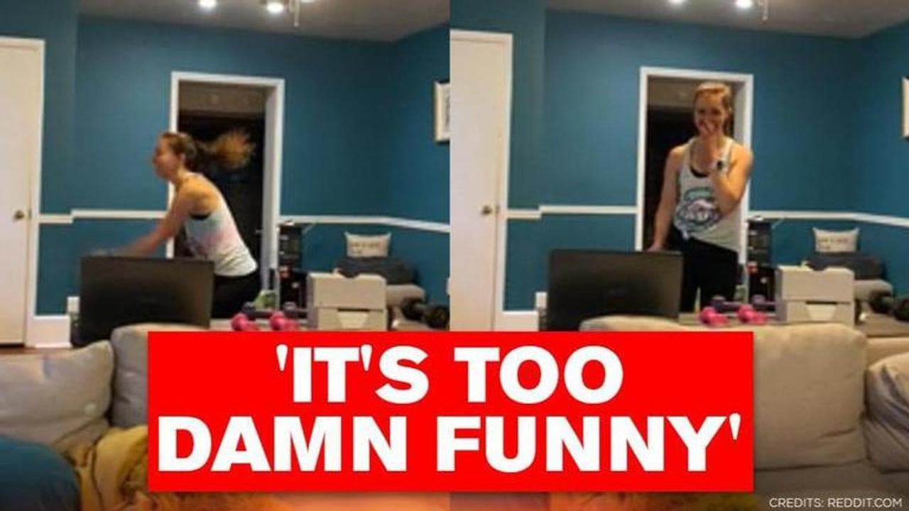 Husband helping wife in her workout leaves internet chuckling I watch