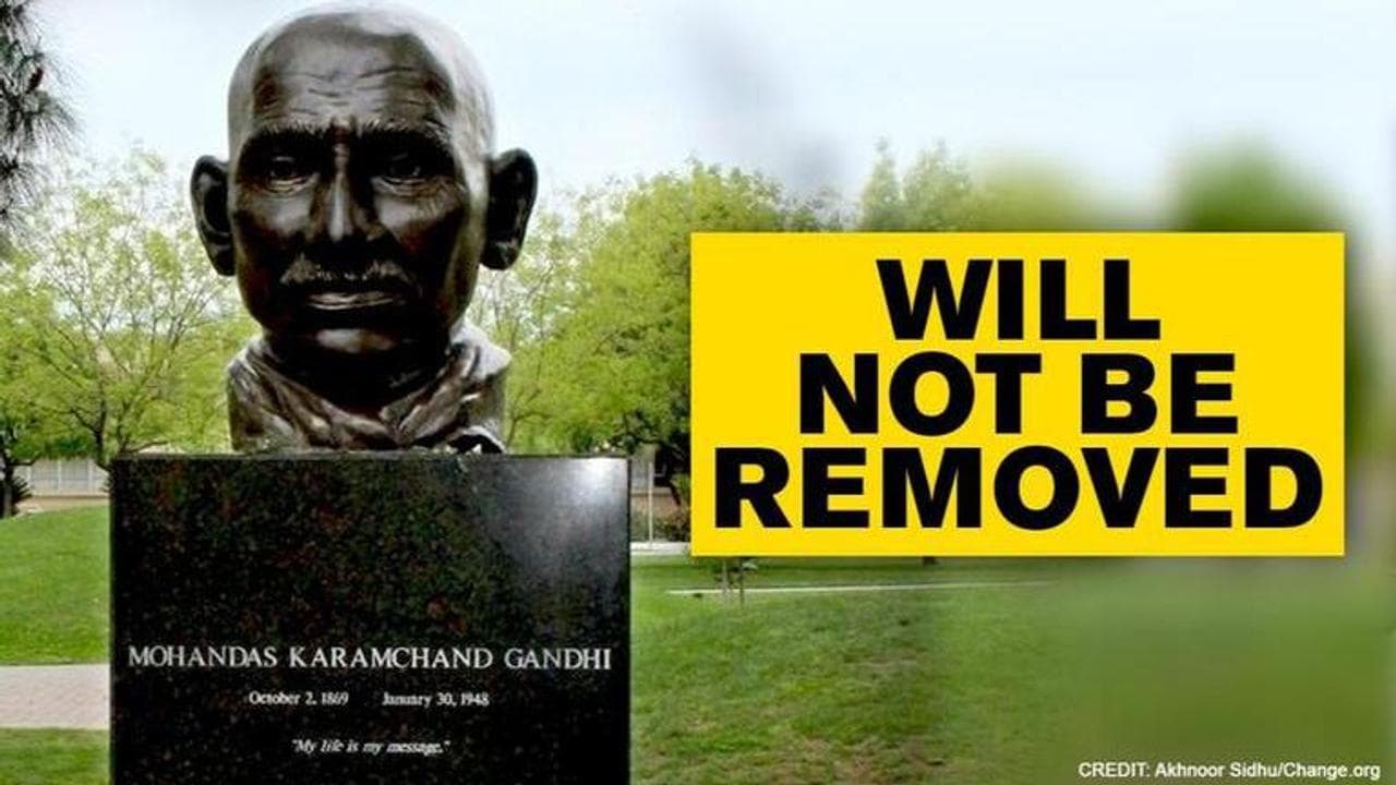 Gandhi statue