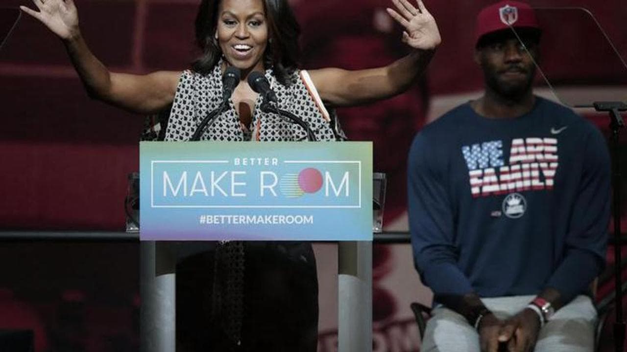 Michelle Obama, LeBron James team to help boost early voting