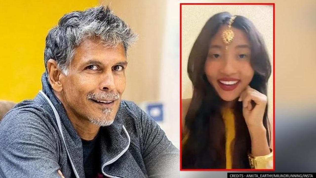 Ankita Konwar dances on 90's 'Made in India' song, husband Milind Soman pours in love