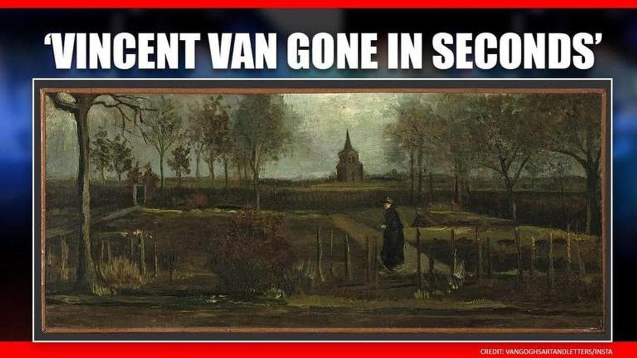 Van Gogh theft video out: $6 million artwork robbed in sledgehammer heist at Singer Laren
