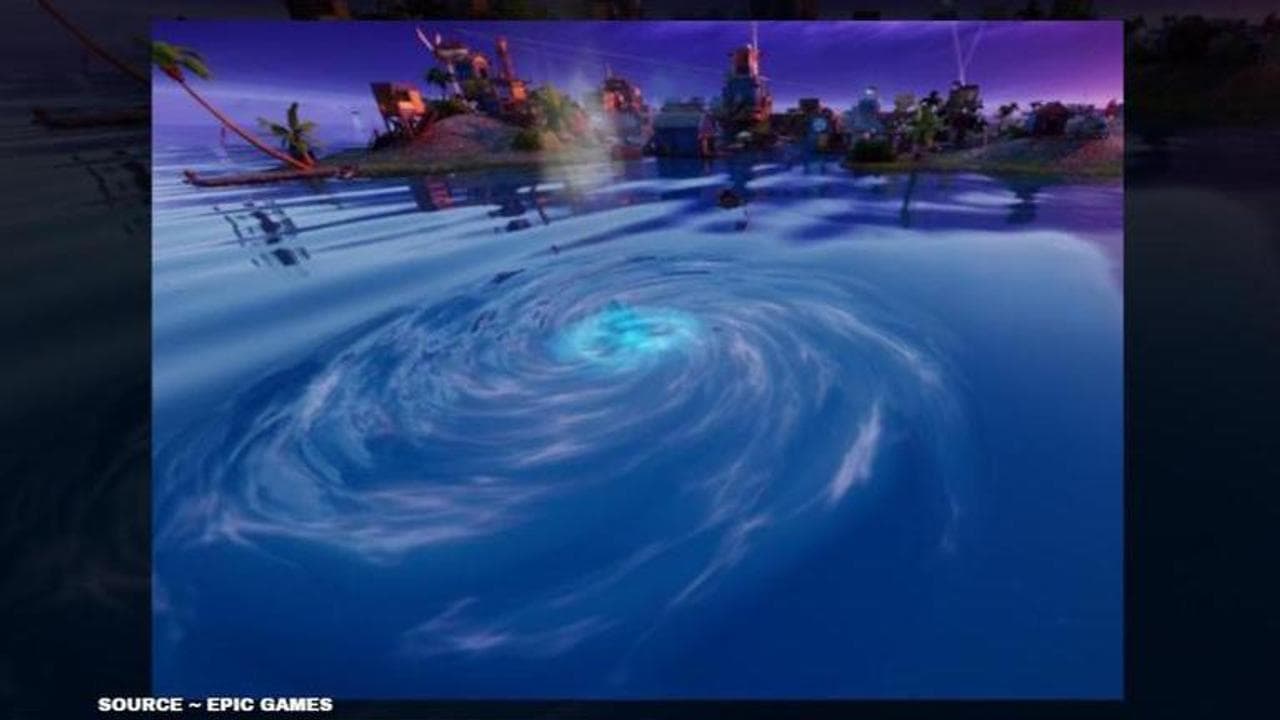 why are all the whirlpools disables in fortnite
