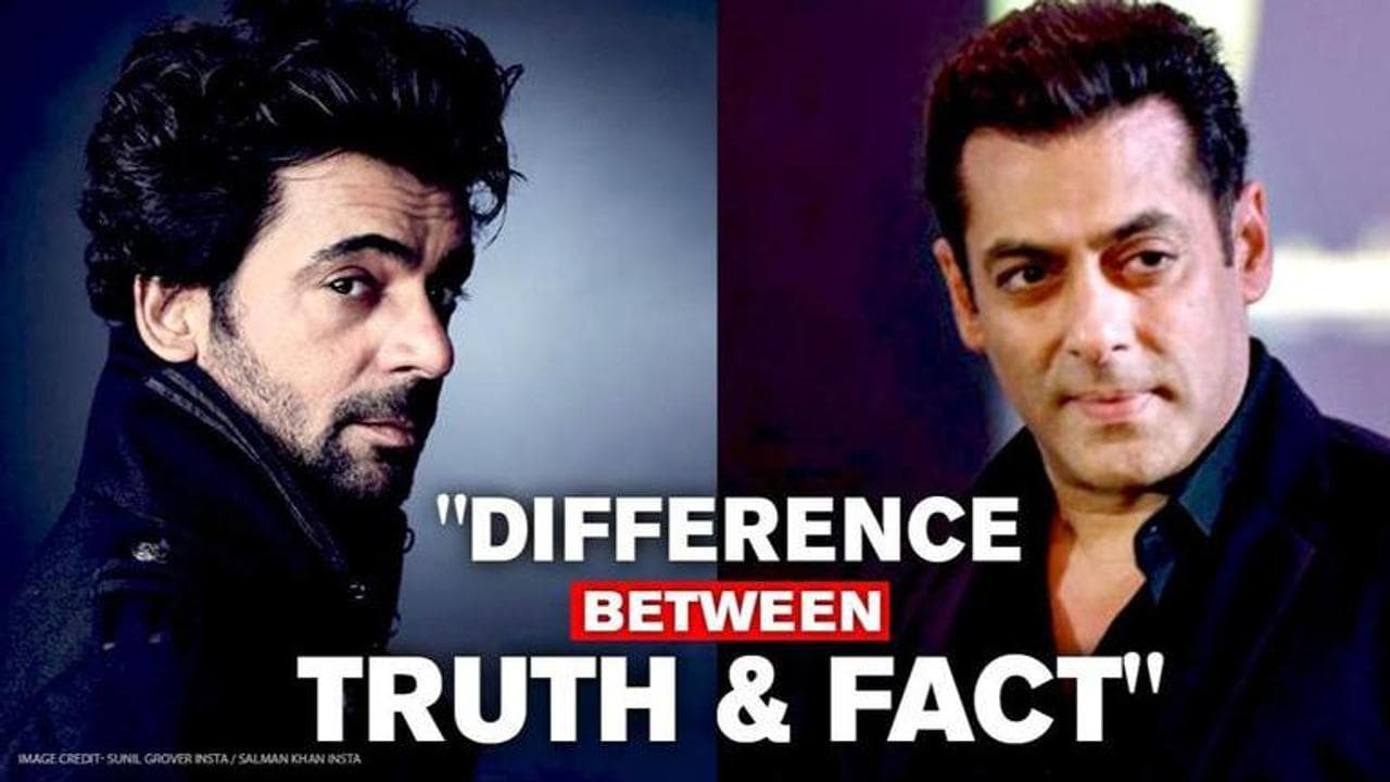 Sunil Grover shares cryptic note on 'truth & fact' after backing Salman; netizens divided