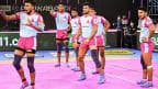 Jaipur Pink Panthers during PKL 