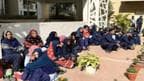 Workers Of Mahagun Mywoods Housekeeping Go on Strike