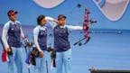 Indian women's archery team 