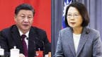 Chinese President Xi Jinping and Taiwanese President Tsai Ing-Wen