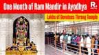 As nation marks one-month anniversary of Ram Mandir consecration in Ayodhya, enthusiasm among Ram Lalla devotees remains unabated, even to this date.