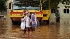 Thousands have been forced to evacuate flood-affected areas in Brazil. 